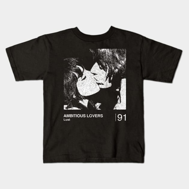 Ambitious Lovers / Minimalist Graphic Design Fan Artwork Kids T-Shirt by saudade